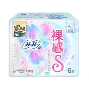 88VIP：苏菲 卫生巾 裸感S极上系列 290mm*6片*6件