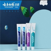 双十一预售：云南白药 牙膏套装410g+赠便携洗漱包3件套