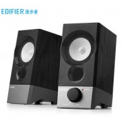EDIFIER 漫步者 R19U 2.0声道 桌面 多媒体音箱 黑色