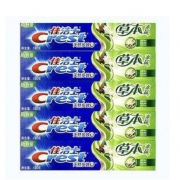 聚划算百亿补贴：佳洁士 草本水晶牙膏 140g*5支