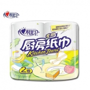 京东极速版:心相印 厨房卷纸 KT102 75节*2卷