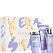 Kérastase 卡诗 玻尿酸水光凝色头发洗护三件套装 赠双重菁纯修护油50mL