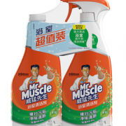 横扫污垢！Mr Muscle 威猛先生 浴室清洁剂 500g+500g