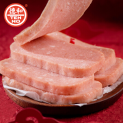 PLUS会员！华老字号 德和云腿 云腿午餐肉罐头 340g*3件