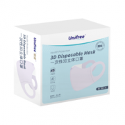 UNIFREE unifree 一次性3D立体口罩 30片/盒