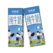 新希望 严选纯牛奶 200ml*24盒*2件