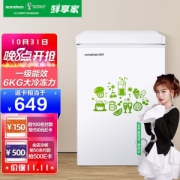 31日20点：Ronshen 容声 BD/BC-100MB 100升 小型迷你家用冷柜
