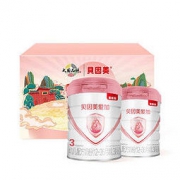 BEINGMATE 贝因美 Beingmate）大国品牌爱加定制礼盒 爱加3段配方奶粉800g*2罐 含乳铁蛋白 Fe 核苷酸 益生元