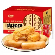 京东极速版:千丝 肉松饼整箱500g