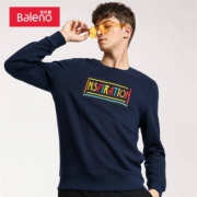Baleno 班尼路 88931236 男士刺绣印花卫衣*2件