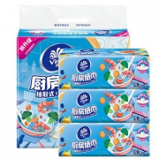 陪伴计划：Vinda 维达 厨房抽纸 80抽*3包