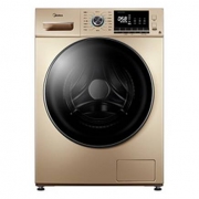 双11预售：Midea 美的 MD100VT55DG 洗烘一体机 10kg 金色