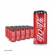 可口可乐 摩登罐 零度无糖碳酸饮料 330ml*24罐