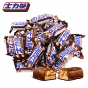 京喜APP：SNICKERS 士力架 花生夹心巧克力 20g*10条袋装