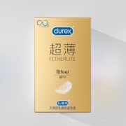 杜蕾斯 焕金隐feel 超薄避孕套 18只
