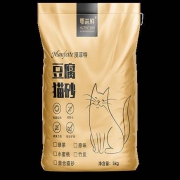 鄂芯鲜 豆腐猫砂 绿茶味 2mm/20斤