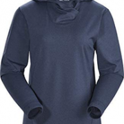 国内1200元！ARC'TERYX 始祖鸟 REMIGE HOODY 2021新款女子速干连帽衫 25142  直邮含税到手￥495.43