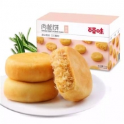 京东极速版：百草味 原味肉松饼 1000g / 箱