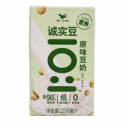 统一  诚实豆原味豆奶饮料  250ml*6盒
