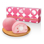 DQ 草莓酸奶口味 雪胖胖大福冰淇淋 100g*3个