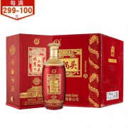 PLUS会员：YONGFENG 永丰牌 北京二锅头 30贵宾酒 42度 清香型白酒 500ml*6瓶 整箱装