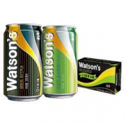 88VIP：Watsons 屈臣氏 香草味苏打汽水混合装330ml*24罐整箱苏打气泡水饮料*2件