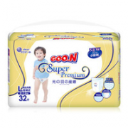 GOO.N 大王 光羽系列 婴儿拉拉裤 L32片