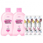 【妇炎洁旗舰店】2瓶90ml+送4袋内裤洗衣液