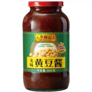 京东极速版：李锦记 美味黄豆酱800G/瓶*2