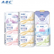 1日0-1点: ABC 清凉透气超薄棉柔日夜卫生巾组合装64片