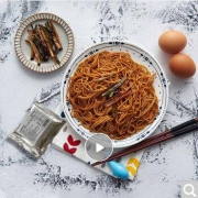 YINGBINZHI 迎宾斋 上海经典葱油拌面酱 46g （不含面）*11件