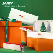 LAMY 凌美 VT1903-EF 限量版狩猎者 钢笔 EF尖 红白套装限定色礼盒