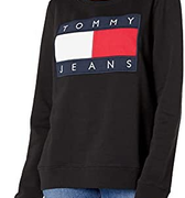 M码！Tommy Hilfiger 汤米·希尔费格 女士经典圆领运动衫