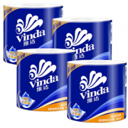 Vinda 维达 蓝色经典 卷纸 4层140g*4卷