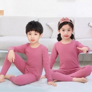 【全尺寸同价】嘟嘟童话儿童加绒保暖套装