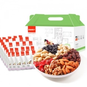 良品铺子 每日坚果礼盒 30包/750g 生产到发货不超7天