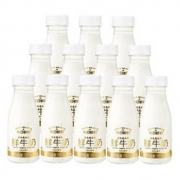 PLUS会员：每日鲜语 全脂低温新鲜牛奶 250ml*12瓶