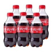 京喜APP：Coca-Cola 可口可乐 汽水 碳酸饮料 300ml*6瓶