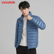 鸭鸭 男士 立领轻薄90%羽绒服