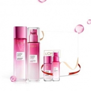 双11预售：LOREAL 欧莱雅 清润葡萄籽水乳套装（膜力水130ml+65ml+乳液110ml+50ml）*2件+赠（膜力水22ml*2+面霜15ml*3+面膜5片）*2件