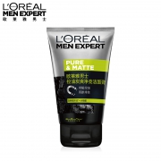 聚划算百亿补贴：L'OREAL PARIS 巴黎欧莱雅 男士控油炭爽净 亮洁面膏 100ml