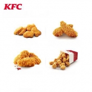 双11预售：肯德基 20份KFC炸鸡随心选（4选1）兑换券