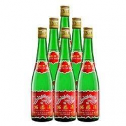 西凤酒 绿瓶高脖 55度 凤香型白酒 500ml*6瓶