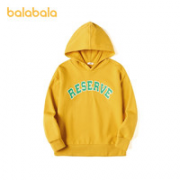 balabala 巴拉巴拉 儿童连帽纯棉休闲卫衣