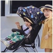 ledibaby 婴儿避震轻便折叠推车 小鲸鱼