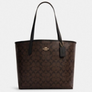 PLUS会员：COACH 蔻驰 5696 IMAA8 大号单肩托特包