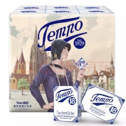 Tempo 得宝 复刻版 手帕纸 4层7张12包（210mm*210mm）*2件
