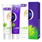 聚划算百亿补贴：舒客 早晚牙膏组合90g+90g