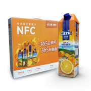 阿根廷进口 Citric 100%NFC 鲜榨橙汁 1L*4瓶