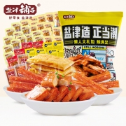 盐津铺子 休闲零食大礼包 麻辣味  750g礼包 45包